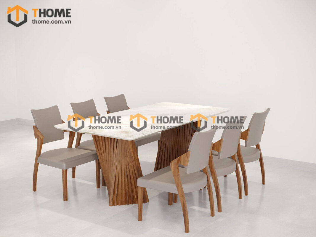 Ghế ăn nhập khẩu bọc da ONE GHE-29NK