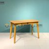 Bàn làm việc gỗ sồi tự nhiên 1 hộc kéo Como BLV1T-22SM
