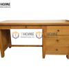 Bàn làm việc gỗ sồi tự nhiên 3 hộc kéo Harris BLV1T-17SM