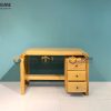 Bàn làm việc gỗ sồi tự nhiên 3 hộc kéo Nova BLV1T-19SM