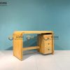 Bàn làm việc gỗ sồi tự nhiên 3 hộc kéo Nova BLV1T-19SM