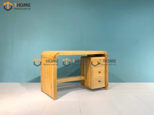 Bàn làm việc gỗ sồi tự nhiên 3 hộc kéo Nova BLV1T-19SM