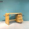 Bàn làm việc gỗ sồi tự nhiên 3 hộc kéo Nova BLV1T-19SM