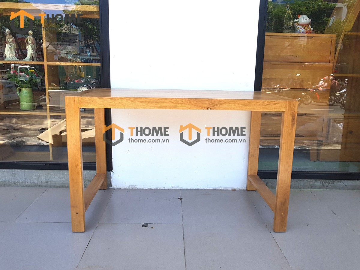 Bàn làm việc gỗ sồi tự nhiên 7 hộc kéo BLV1T-25SM