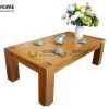 Bàn sofa gỗ sồi tự nhiên 1 tầng BSF-01SM
