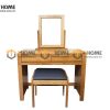 Bàn trang điểm gỗ sồi tự nhiên Tuscany BTD-08SM