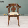 Ghế Ăn Gỗ Sồi Tự Nhiên Mặt Nệm Vương Miện GHEMN-29SN