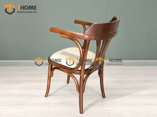 Ghế Ăn Gỗ Sồi Tự Nhiên Mặt Nệm Vương Miện GHEMN-29SN