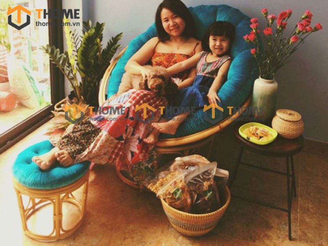 Ghế thư giãn Papasan GTG-06SN