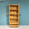 Kệ sách gỗ sồi tự nhiên 2 hộc kéo Ashmore KS-14SM