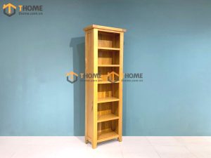 Kệ sách gỗ sồi tự nhiên 6 tầng Harris KS-12SM