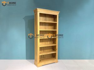 Kệ sách gỗ sồi tự nhiên 6 tầng Tuscany KS-02SM
