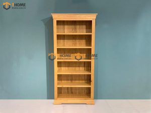 Kệ sách gỗ sồi tự nhiên 6 tầng Tuscany KS-02SM