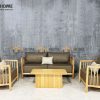 Bộ sofa Aolix màu tự nhiên 2.3m SFT-18SN