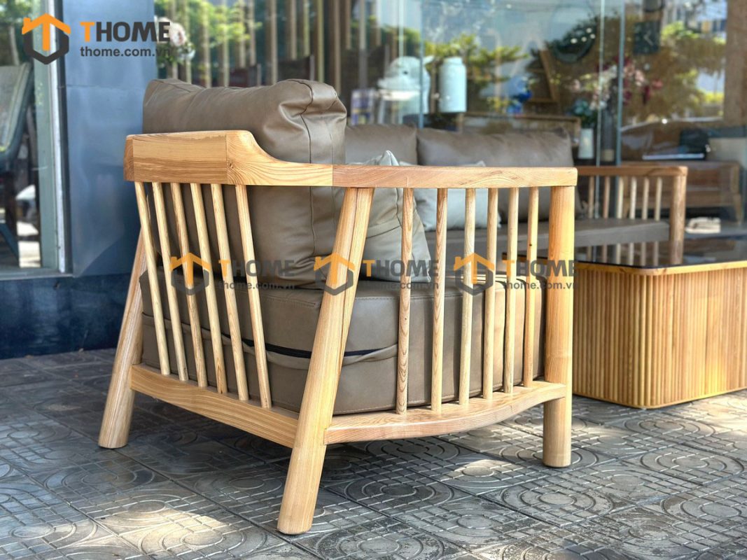 Bộ sofa Aolix màu tự nhiên 2.3m SFT-18SN