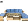 Sofa góc Armani màu tự nhiên 2.3m SFT-13SM