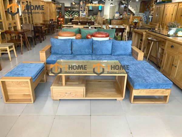 Sofa góc Armani màu tự nhiên 2.3m SFT-13SM