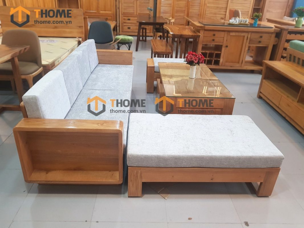Sofa góc Armani màu tự nhiên 2.3m SFT-13SM