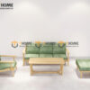 Sofa Chân Quỳ Gỗ Sồi Tự Nhiên Màu Tự Nhiên 1.8m SFN-17SN