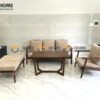 Sofa Chân Quỳ Gỗ Sồi Tự Nhiên Màu Óc Chó 1.8m SFN-18SN