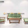 Sofa Chân Quỳ Gỗ Sồi Tự Nhiên Màu Óc Chó 1.8m SFN-18SN