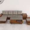 Sofa Venco chân vặn màu óc chó SFĐ-18SN
