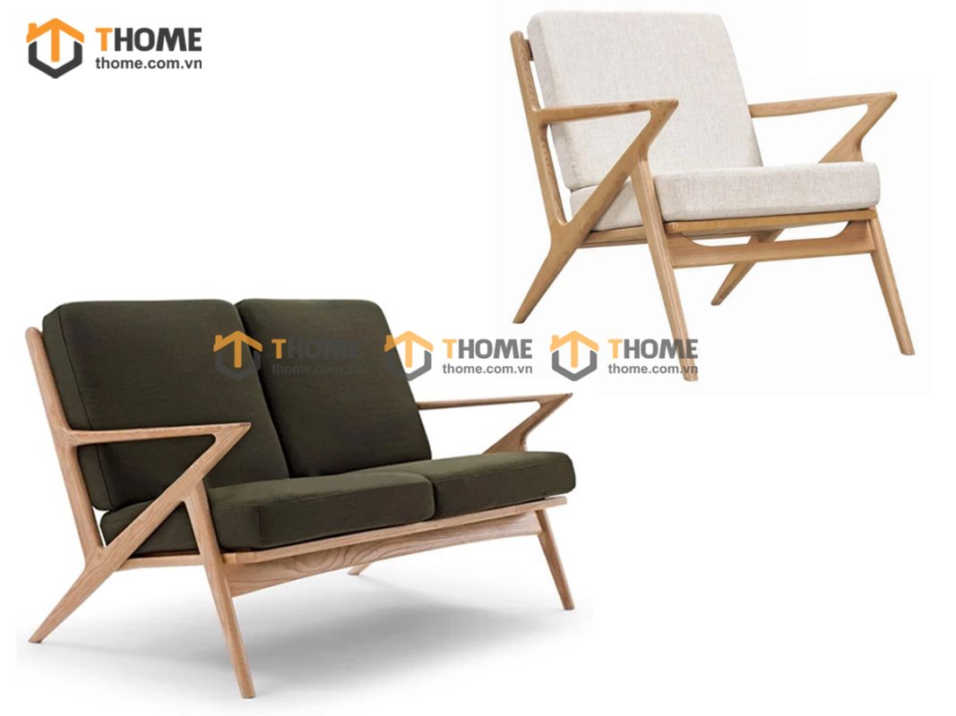 Sofa chữ Z màu tự nhiên 1.8m SFN-13SN