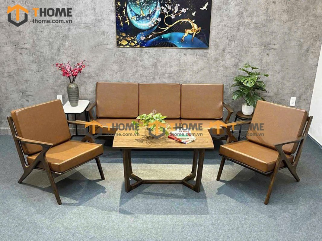 Sofa chữ Z màu óc chó 1.8m SFN-14SN