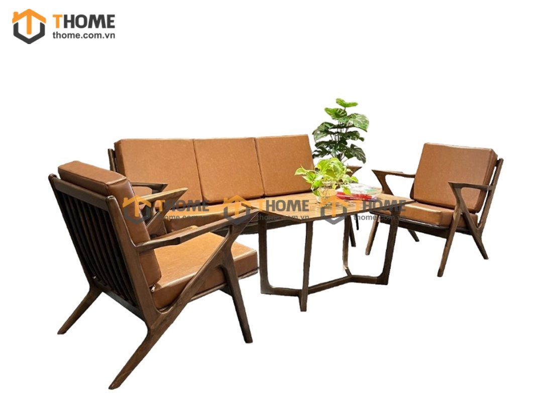 Sofa chữ Z màu óc chó 1.8m SFN-14SN