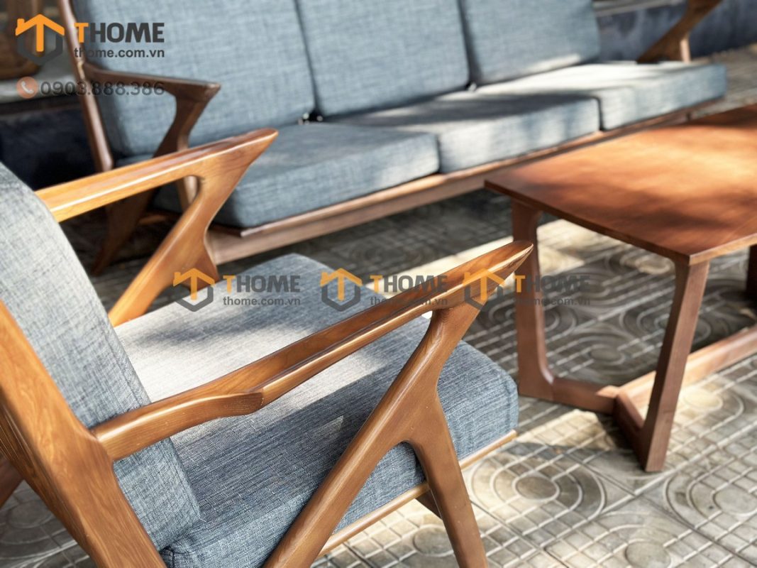 Sofa chữ Z màu óc chó 1.8m SFN-14SN