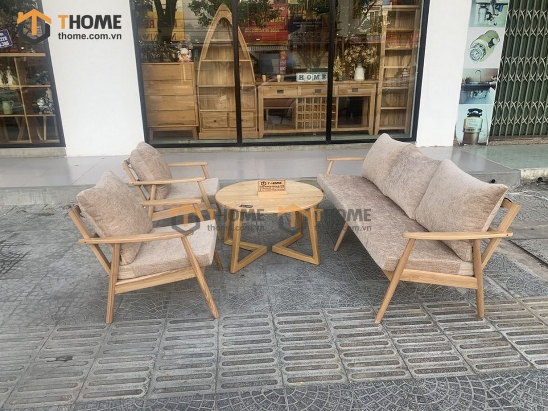 Sofa Cogo màu tự nhiên 1.8m SFN-07SN