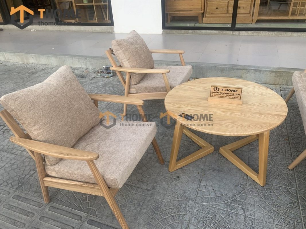 Sofa Cogo màu tự nhiên 1.8m SFN-07SN