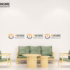Sofa Cogo Gỗ Sồi Tự Nhiên Màu Tự Nhiên 1.8m SFN-07SN