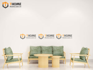 Sofa Cogo Gỗ Sồi Tự Nhiên Màu Tự Nhiên 1.8m SFN-07SN