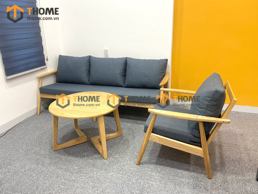 Sofa Cogo Gỗ Sồi Tự Nhiên Màu Tự Nhiên 1.8m SFN-07SN