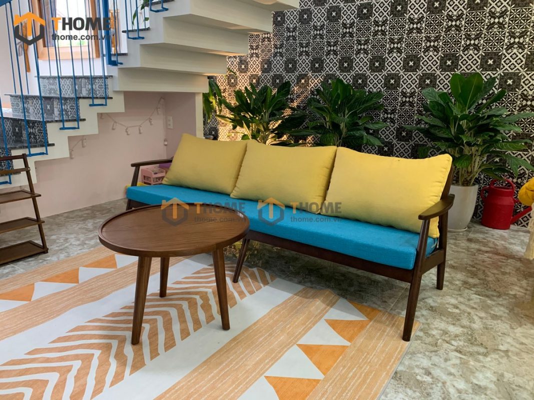 Sofa Cogo màu óc chó 1.8m SFN-08SN