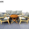 Sofa Cogo có tay màu tự nhiên 1.6m SFN-09SN