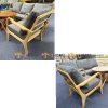 Sofa Cogo có tay màu tự nhiên 1.6m SFN-09SN