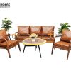 Sofa Cogo có tay màu óc chó 1.6m SFN-10SN
