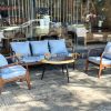 Sofa Cogo có tay màu óc chó 1.6m SFN-10SN