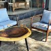 Sofa Cogo có tay màu óc chó 1.6m SFN-10SN