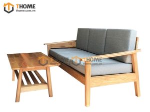 Sofa băng Como màu tự nhiên 1.75m SFT-06SM