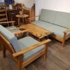 Sofa Como tay nhỏ màu tự nhiên 1.85m SFT-10SM