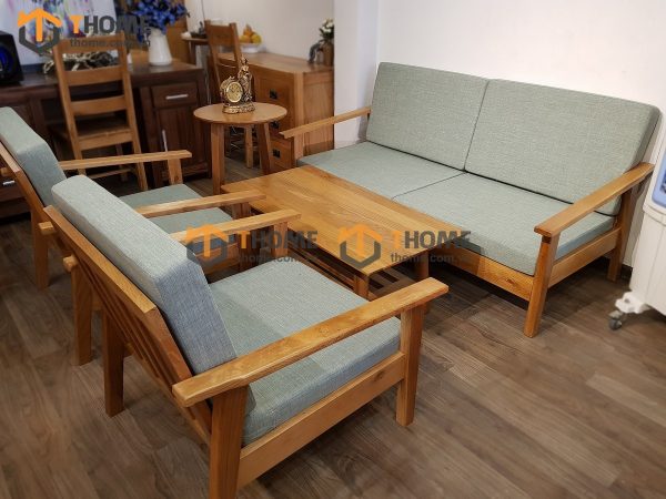 Sofa Como tay nhỏ màu tự nhiên 1.85m SFT-10SM