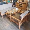 Sofa Como tay nhỏ màu tự nhiên 1.85m SFT-10SM