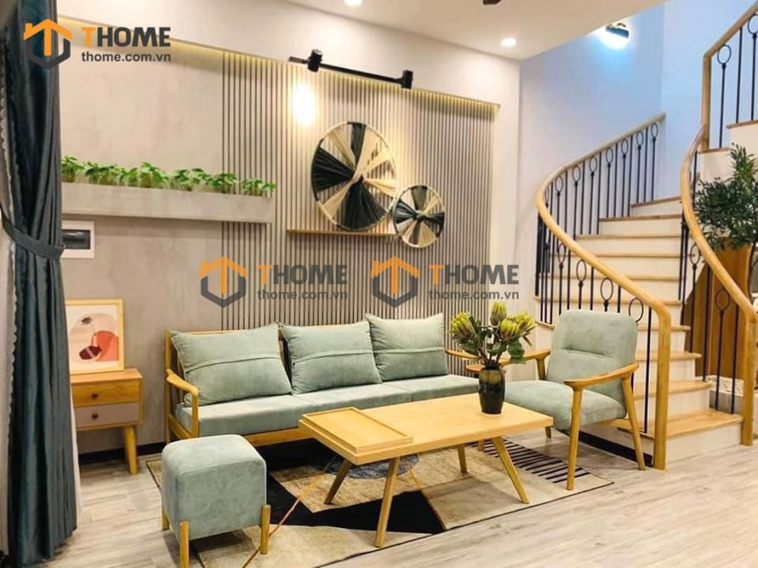Sofa Daisy màu tự nhiên 1.8m SFT-16SN