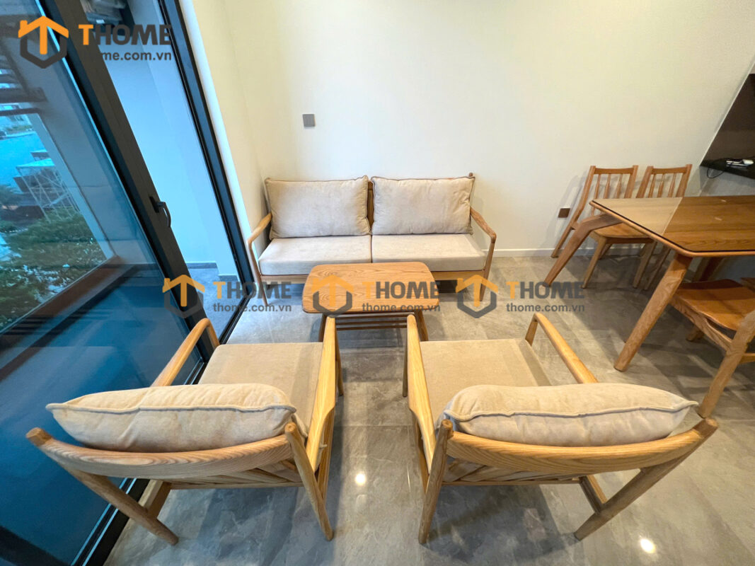 Sofa Daisy Gỗ Sồi Tự Nhiên Màu Tự Nhiên 1.8m SFT-16SN