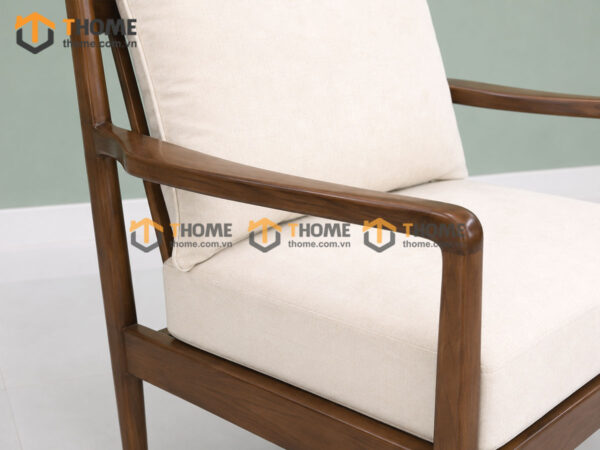 Sofa Daisy Gỗ Sồi Tự Nhiên Màu Óc Chó 1.8m SFT-17SN