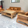 Sofa Đối Bulova Gỗ Sồi Tự Nhiên Chân Vuông Màu Tự Nhiên SFĐ-03SN