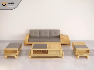 Sofa Baby-G chân đùi gà màu tự nhiên SFĐ-09SN
